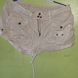 Free People khaki shorts